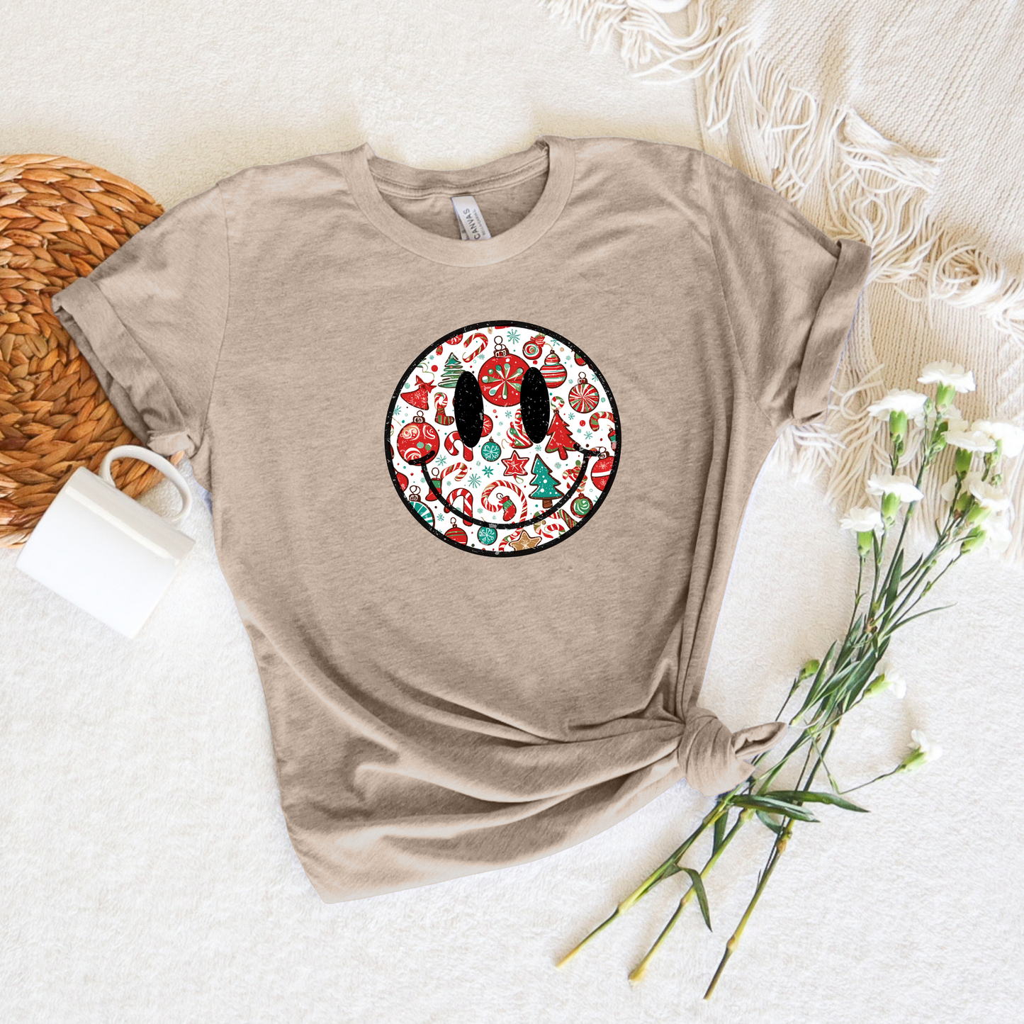 *NEW* RETRO CHIRSTMAS SMILE SHIRT