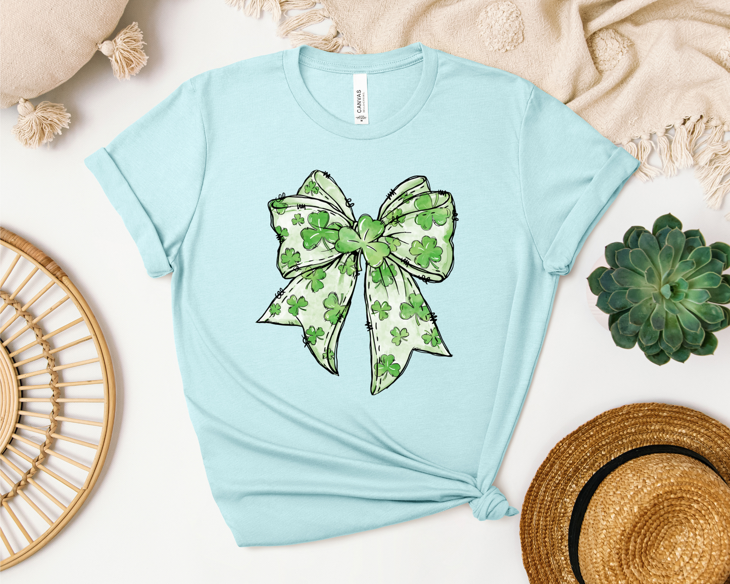 *NEW* SHAMROCK BOW SHIRT