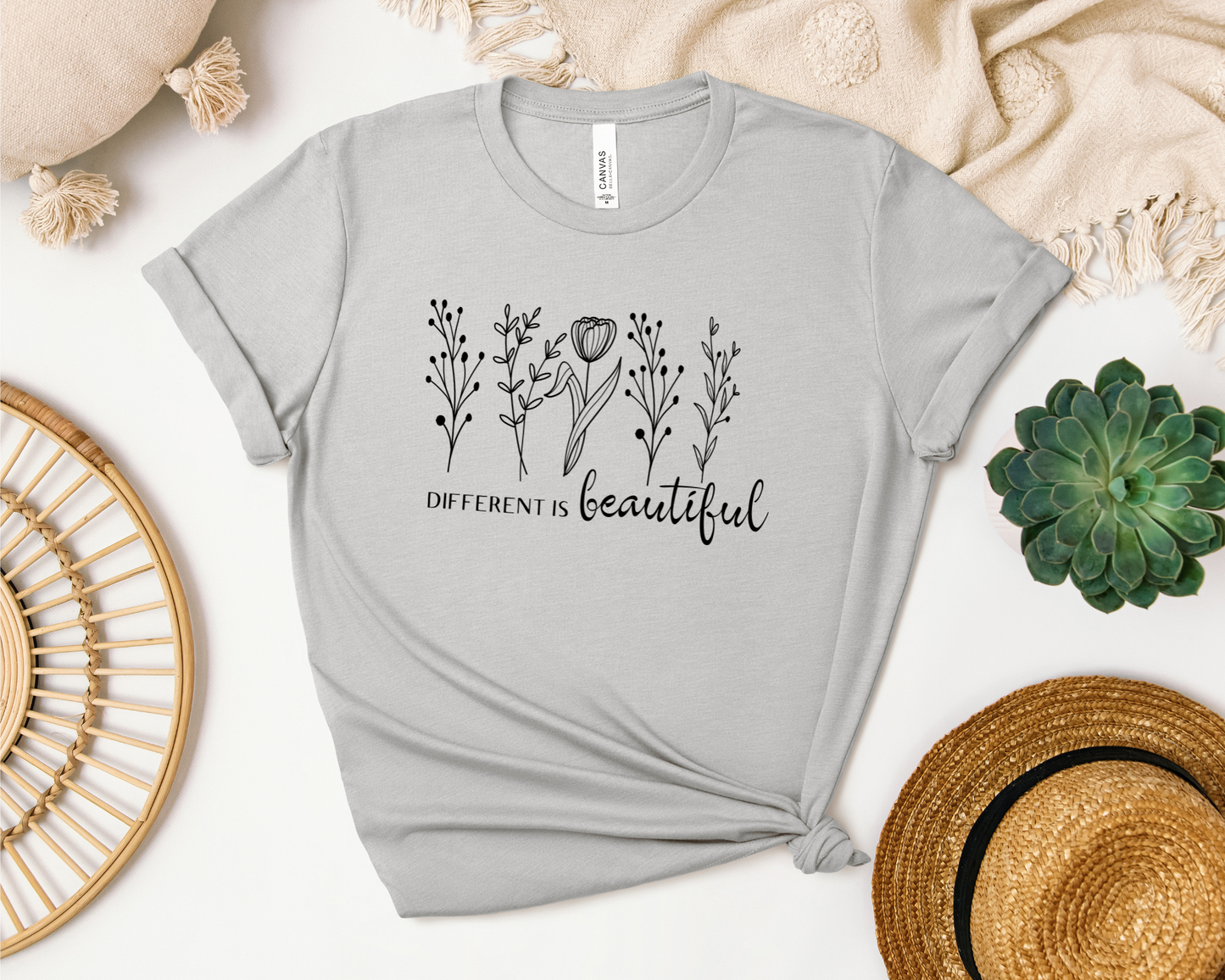 DIFFERENT IS BEAUTIFUL SHIRT