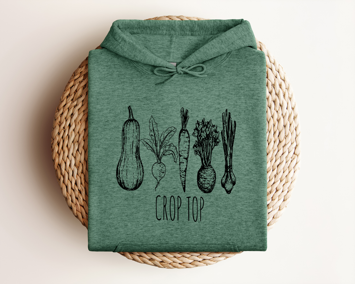 CROP TOP HOODIE