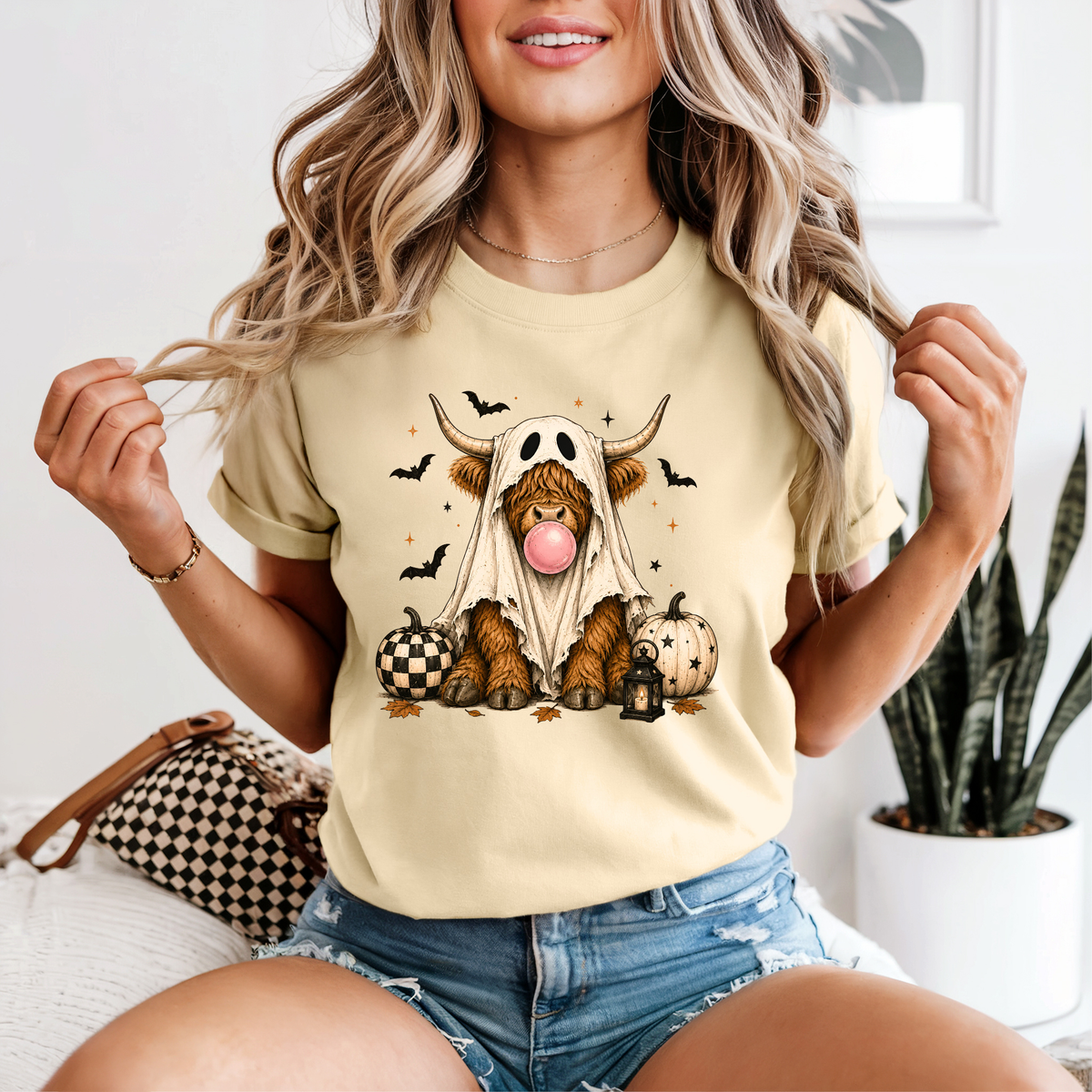 *NEW* HALLOWEEN HIGHLAND COW CC SHIRT