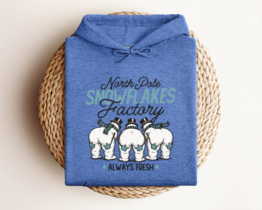 NORTH POLE SNOWFLAKES FACTORY HOODIE