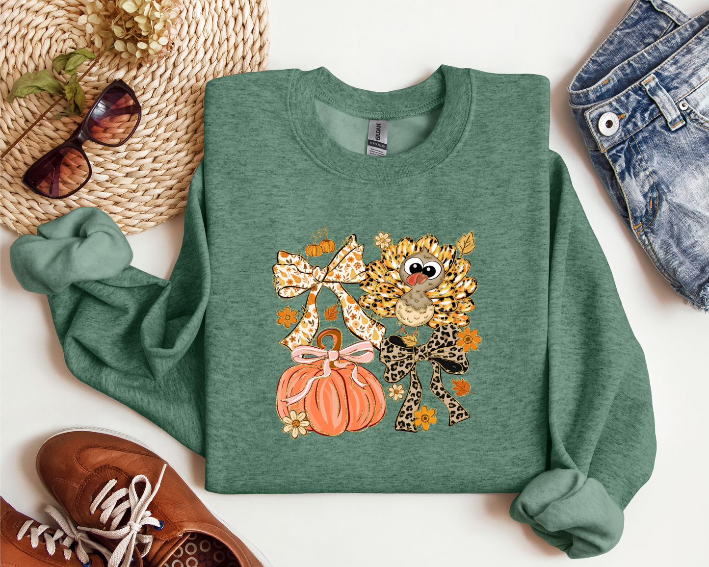 THANKSGIVING TURKEY AND PUMPKIN CREW
