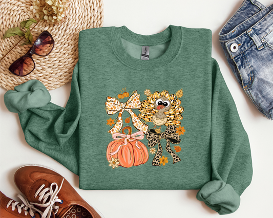 THANKSGIVING TURKEY AND PUMPKIN CREW