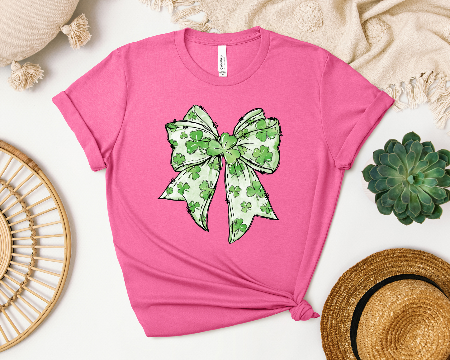 *NEW* SHAMROCK BOW SHIRT