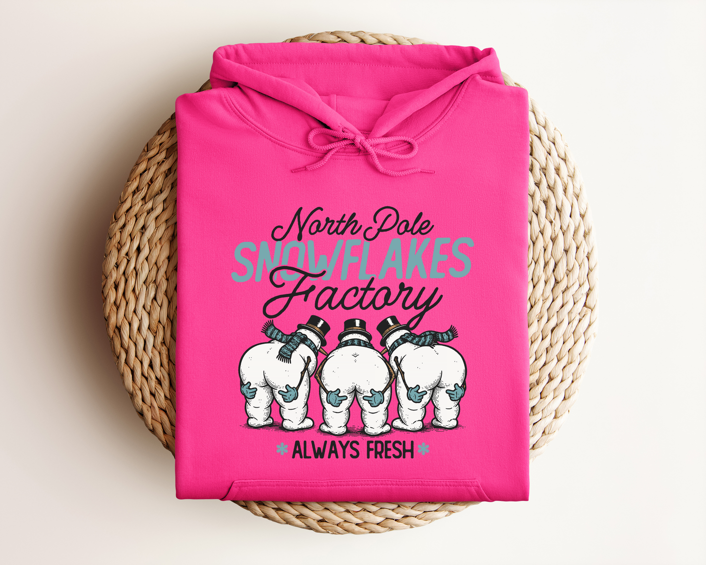 NORTH POLE SNOWFLAKES FACTORY HOODIE