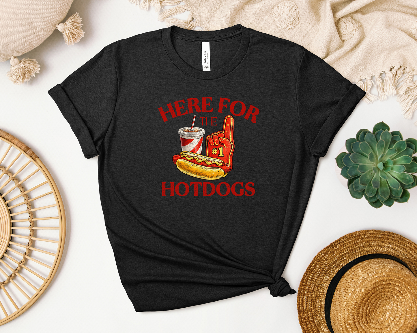 *NEW* HERE FOR THE HOTDOGS SHIRT