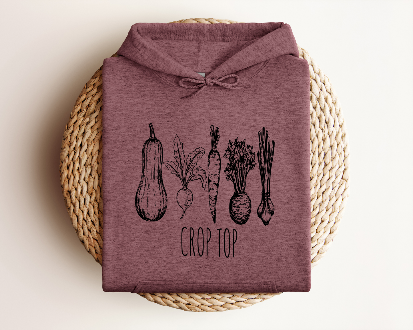 CROP TOP HOODIE