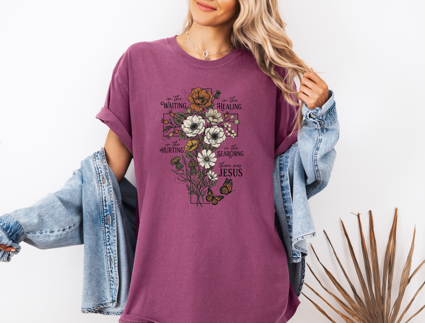 *NEW* FLORAL CROSS CC SHIRT