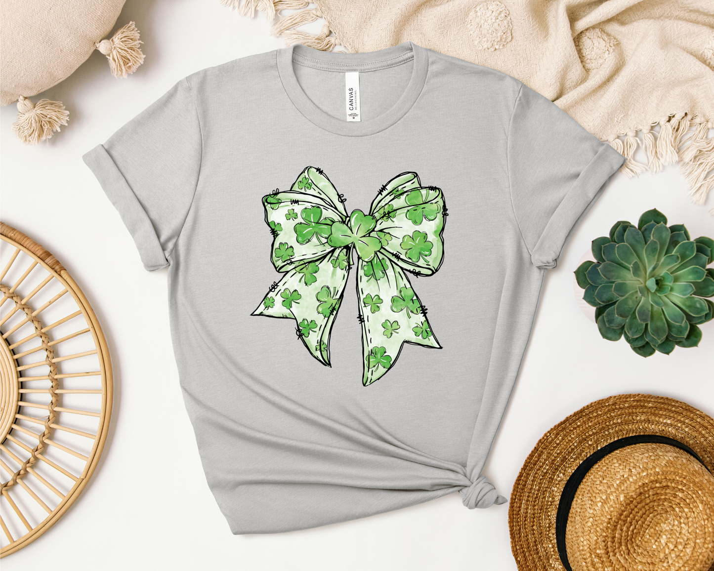 *NEW* SHAMROCK BOW SHIRT