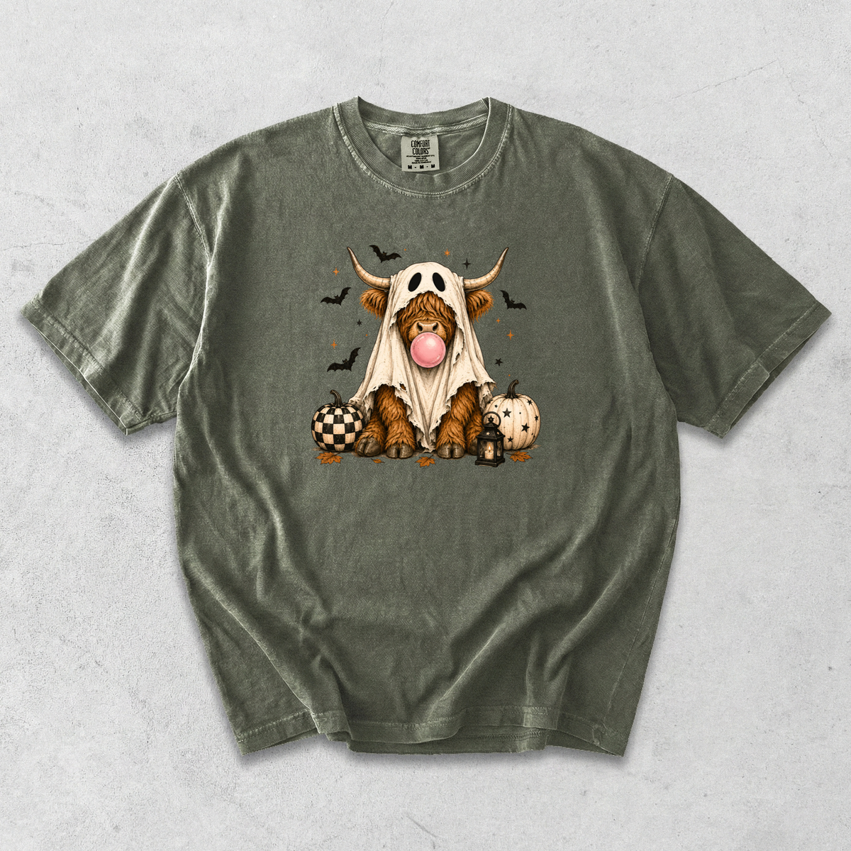 *NEW* HALLOWEEN HIGHLAND COW CC SHIRT