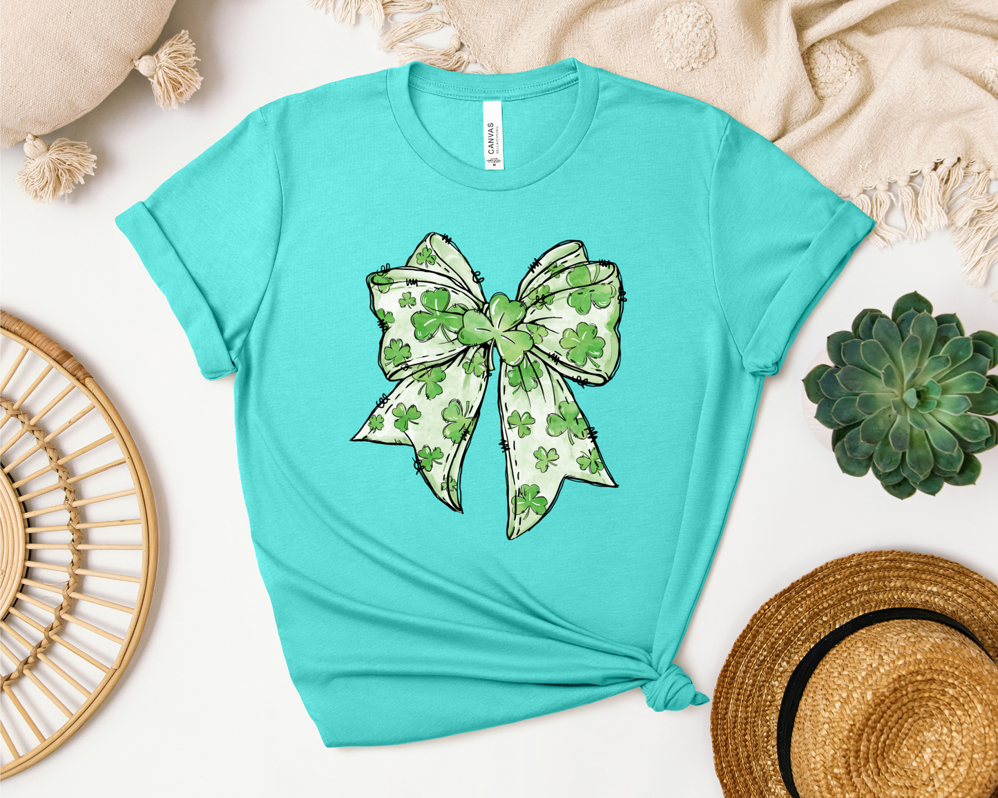 *NEW* SHAMROCK BOW SHIRT