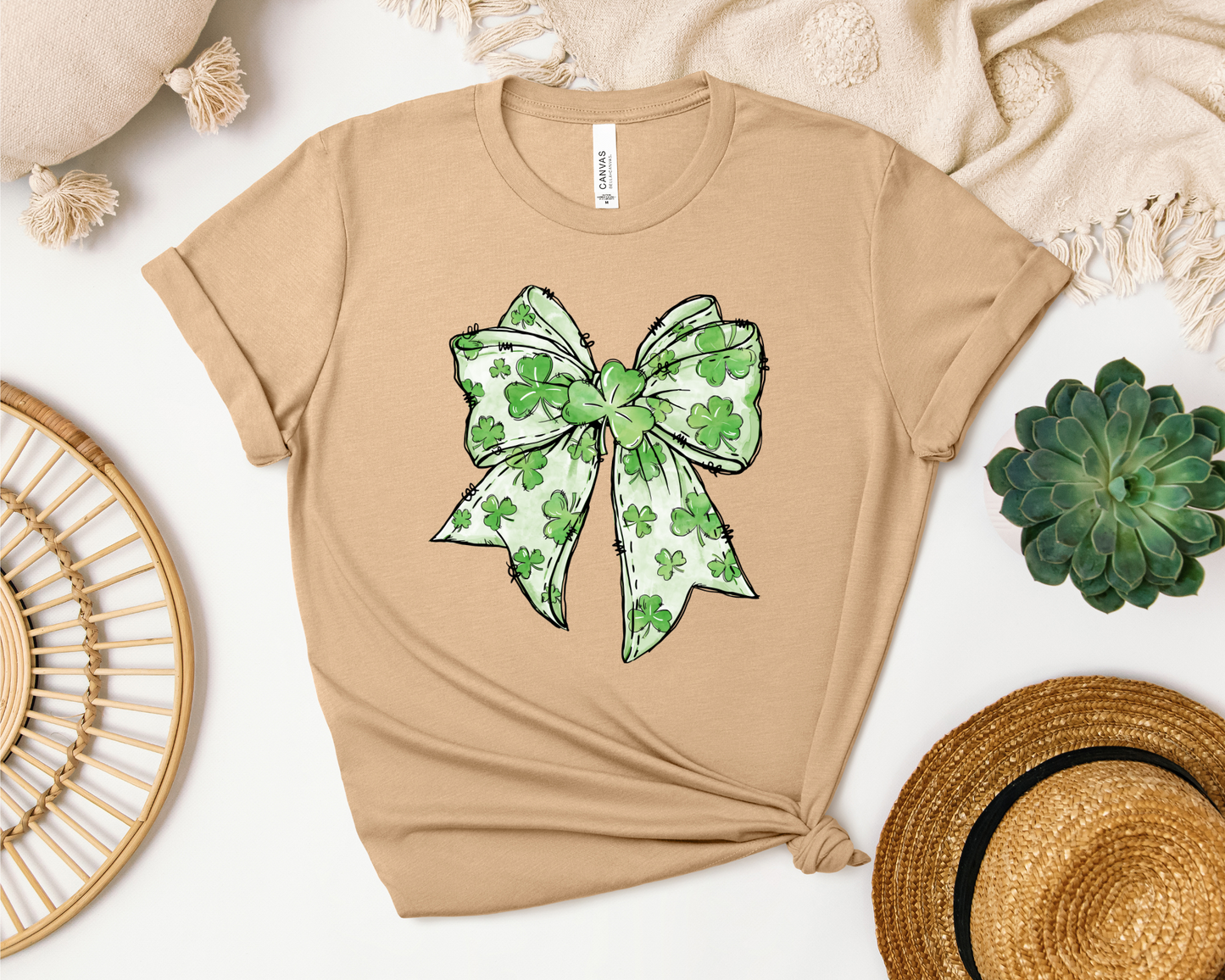 *NEW* SHAMROCK BOW SHIRT