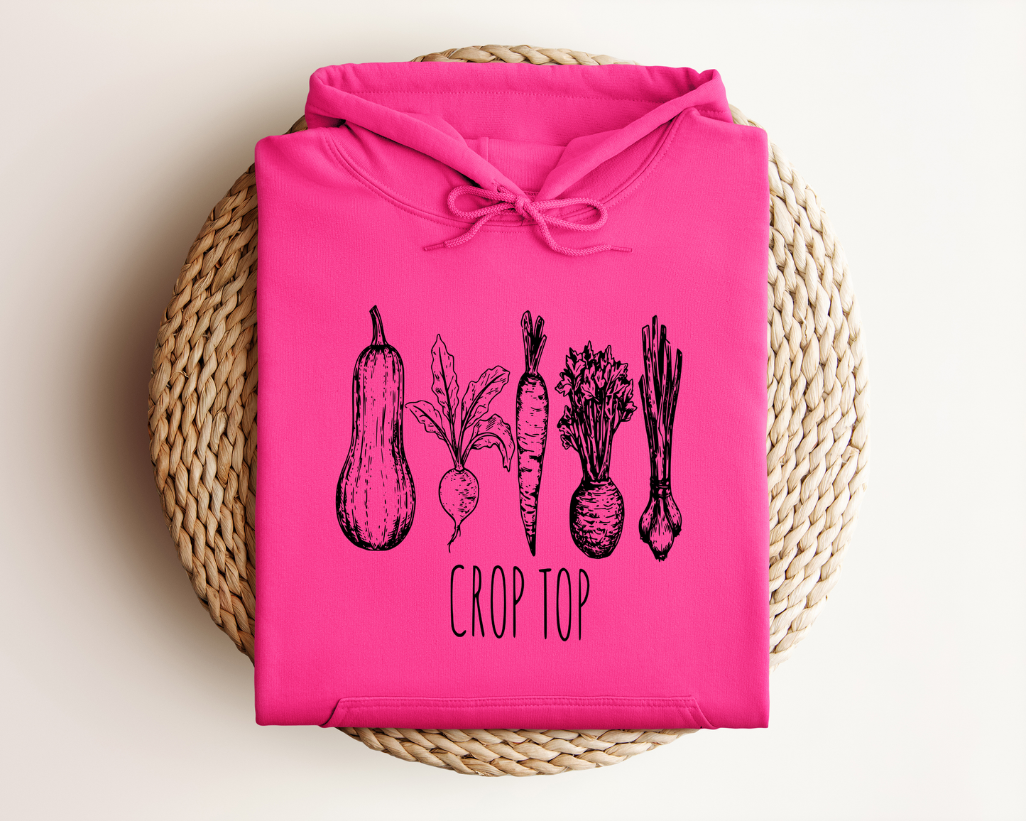 CROP TOP HOODIE