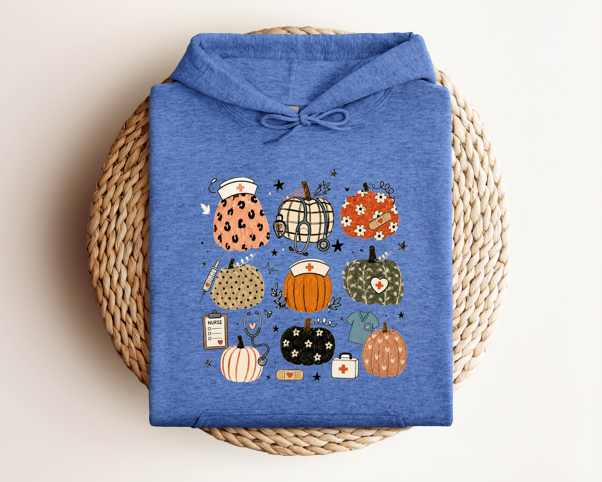 NURSE PUMPKINS HOODIE