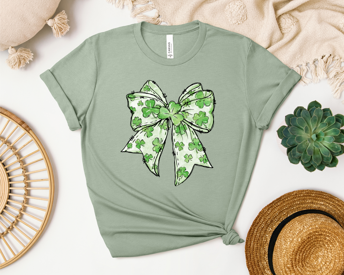 *NEW* SHAMROCK BOW SHIRT