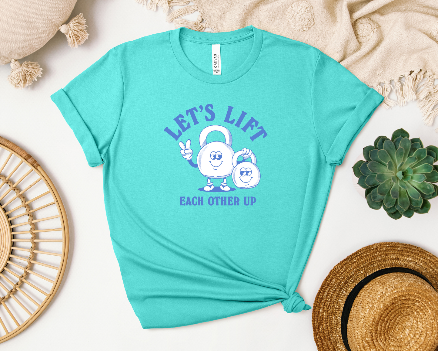 *NEW* LET'S LIFT EACH OTHER UP SHIRT