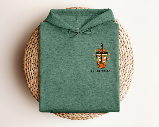PUMPKIN ON THE ROCKS HOODIE