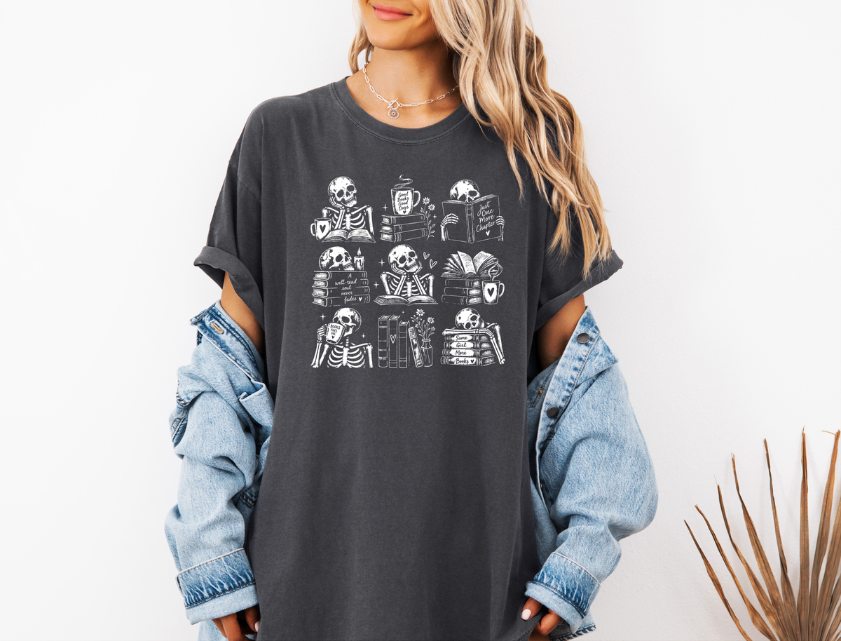 *NEW* BOOKISH SKELETON CC SHIRT