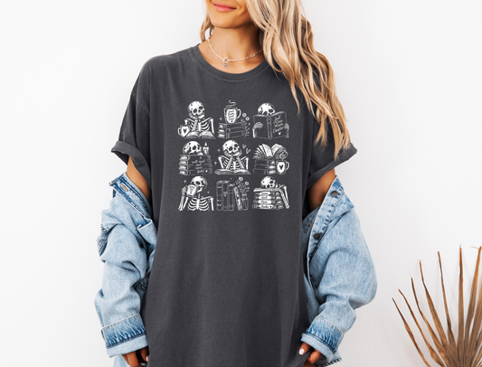 *NEW* BOOKISH SKELETON CC SHIRT