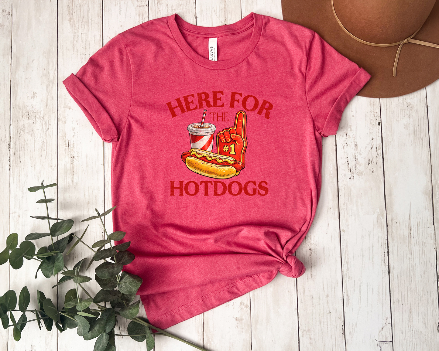 *NEW* HERE FOR THE HOTDOGS SHIRT