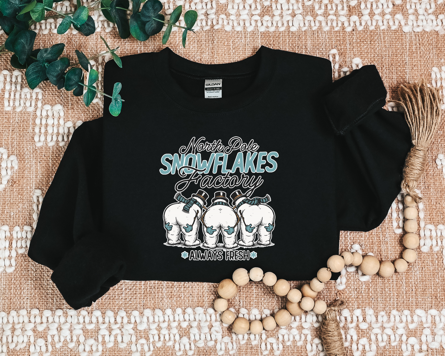 NORTH POLE SNOWFLAKES FACTORY CREW