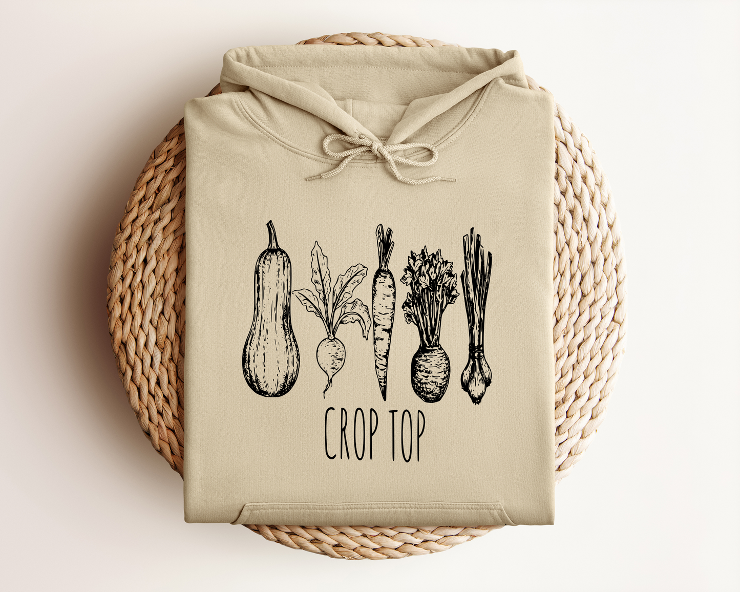 CROP TOP HOODIE
