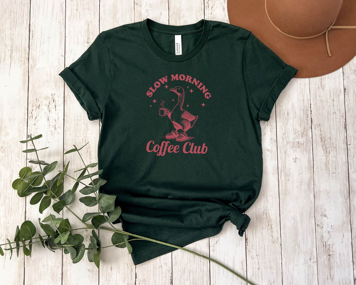 *NEW* SLOW MORNING COFFEE CLUB SHIRT