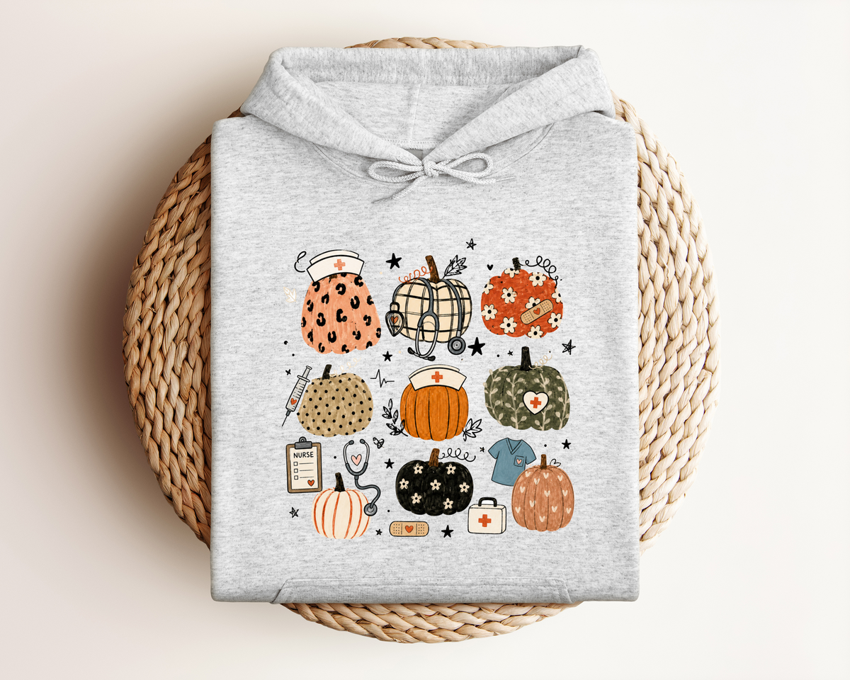 NURSE PUMPKINS HOODIE