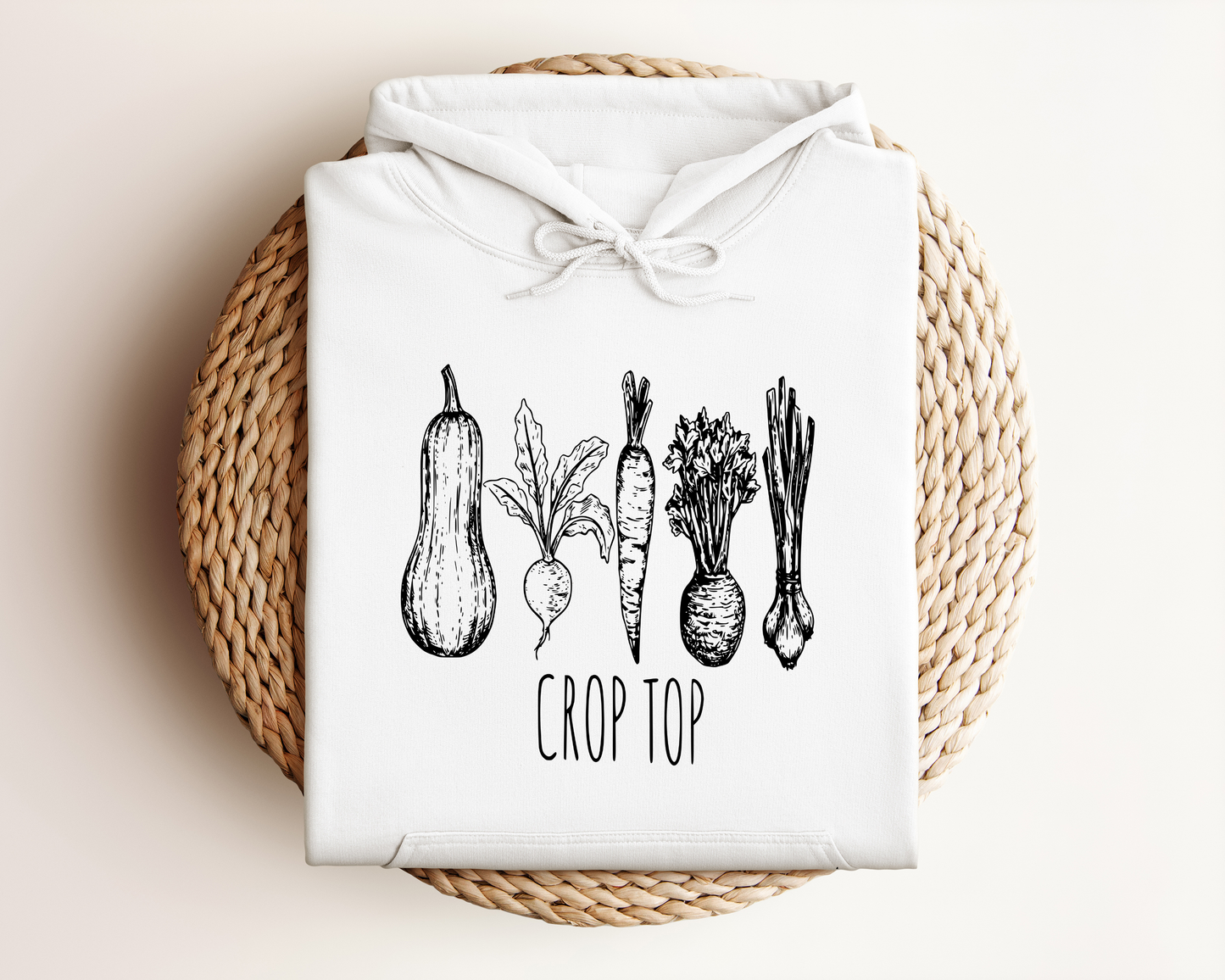 CROP TOP HOODIE
