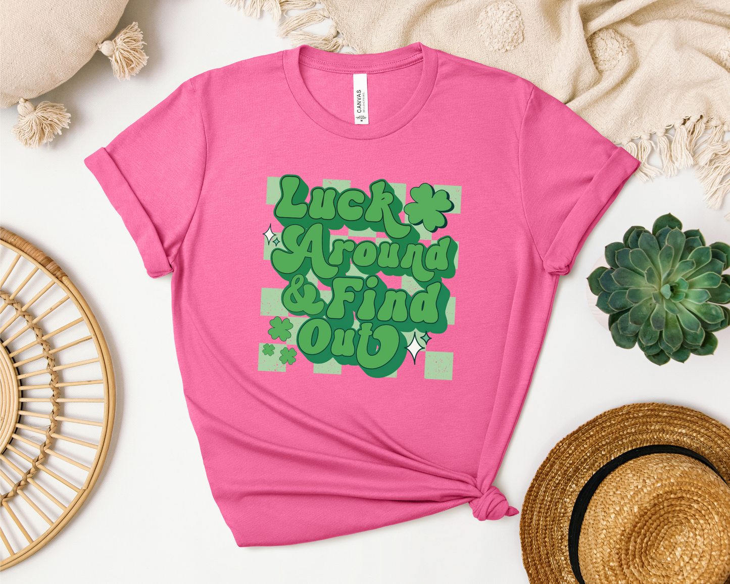 *NEW* LUCK AROUND SHIRT