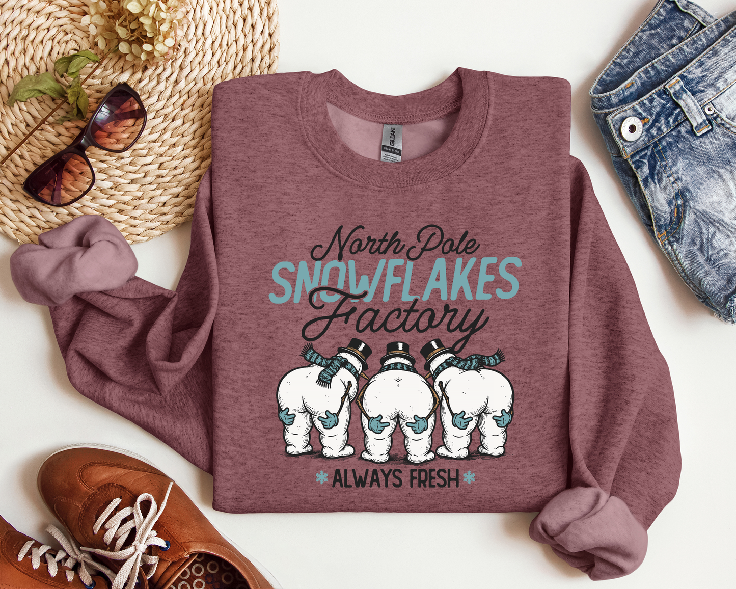 NORTH POLE SNOWFLAKES FACTORY CREW