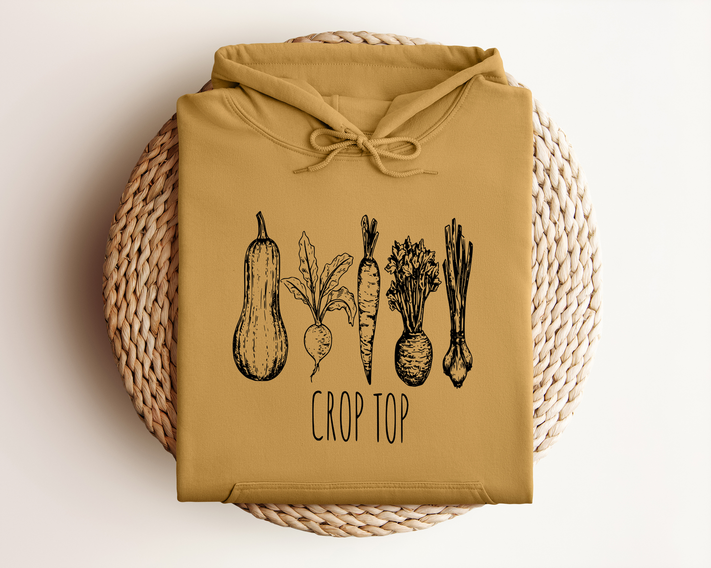 CROP TOP HOODIE