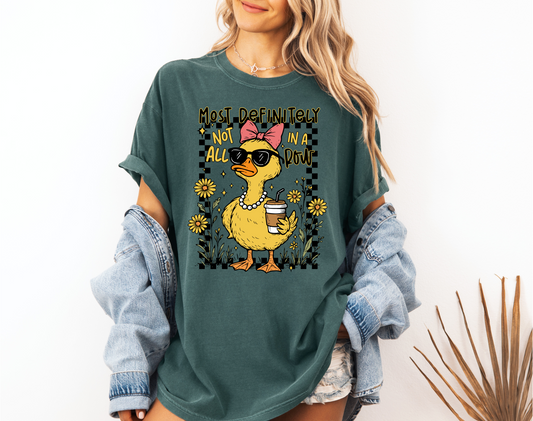 *NEW* MOST DEFINITELY NOT ALL IN A ROW CC SHIRT
