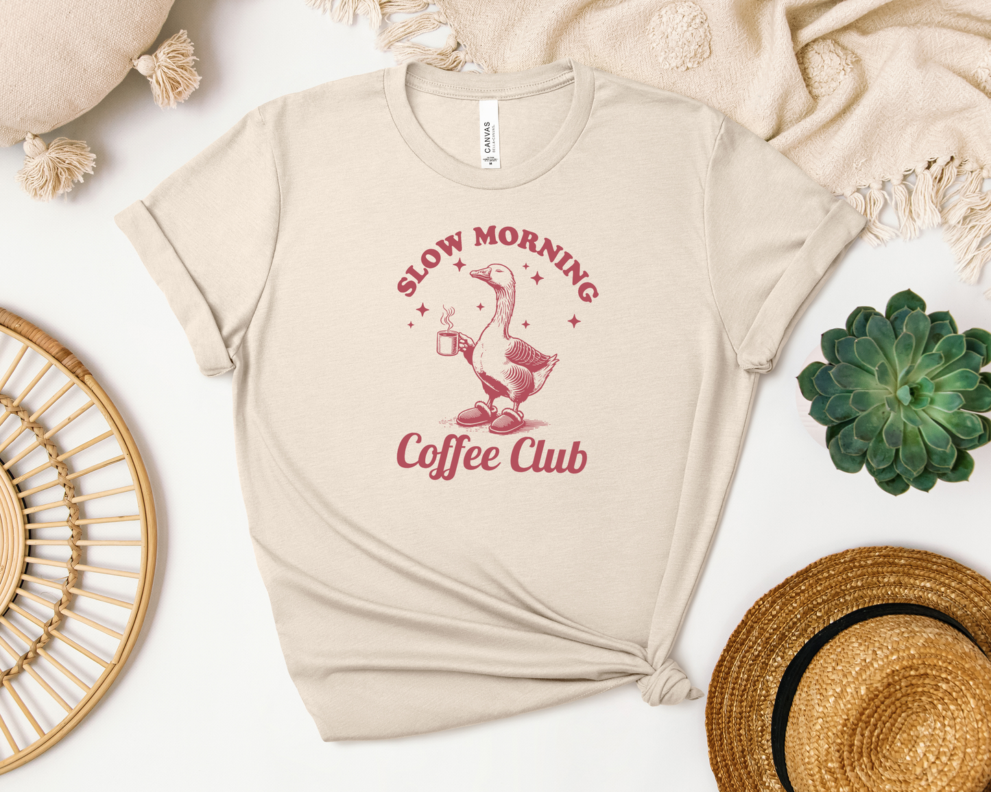 *NEW* SLOW MORNING COFFEE CLUB SHIRT