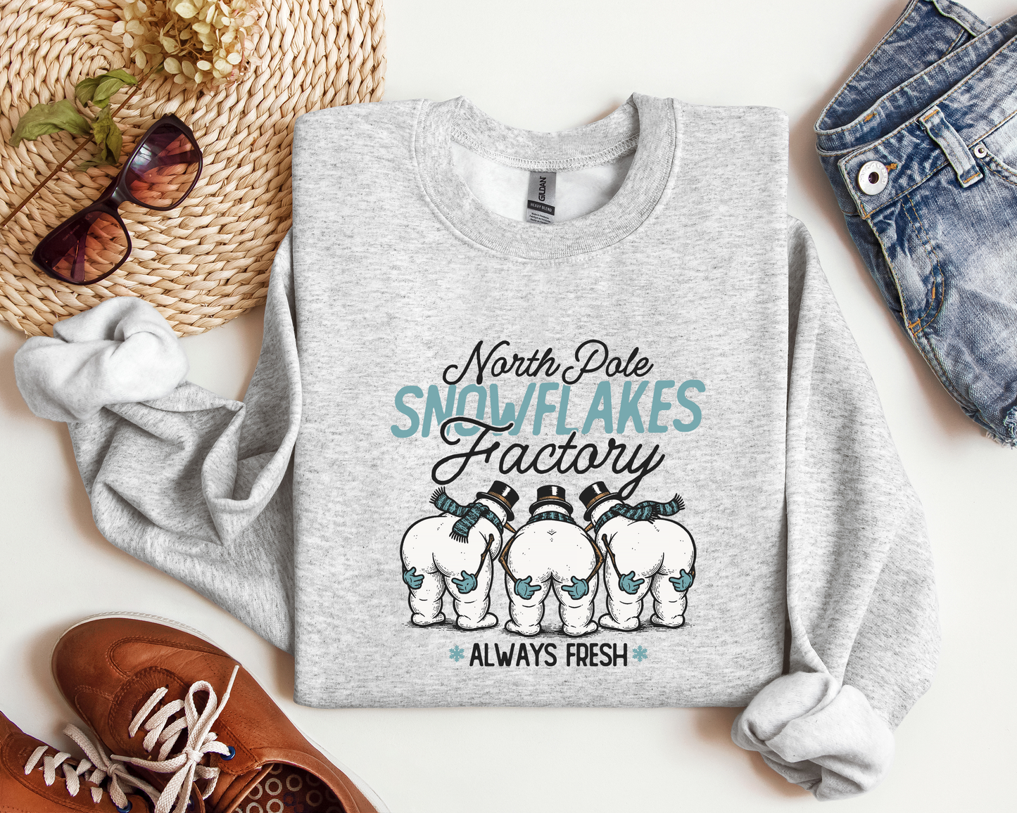 NORTH POLE SNOWFLAKES FACTORY CREW