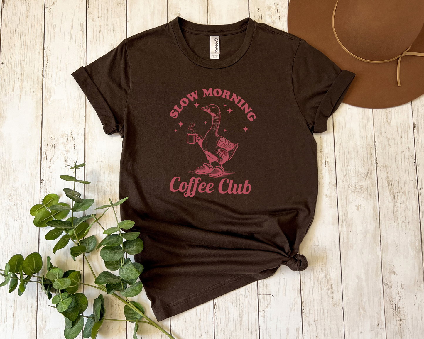 *NEW* SLOW MORNING COFFEE CLUB SHIRT