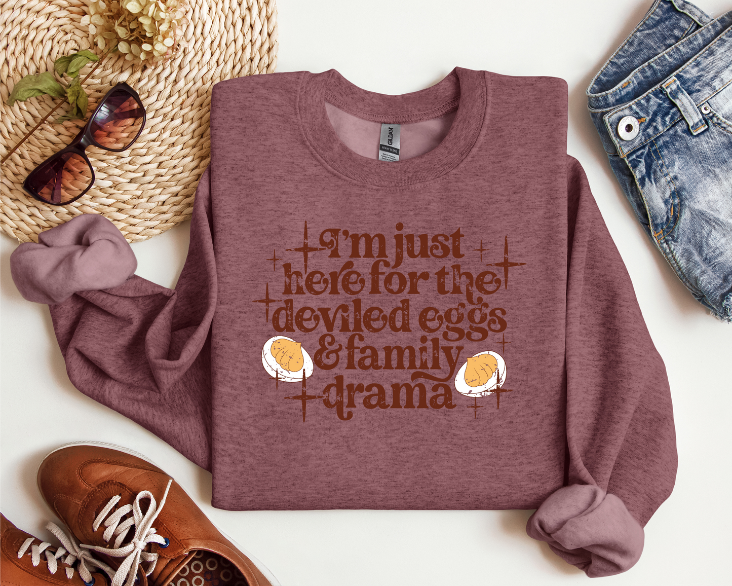 I'M JUST HERE FOR THE DEVILED EGGS CREW