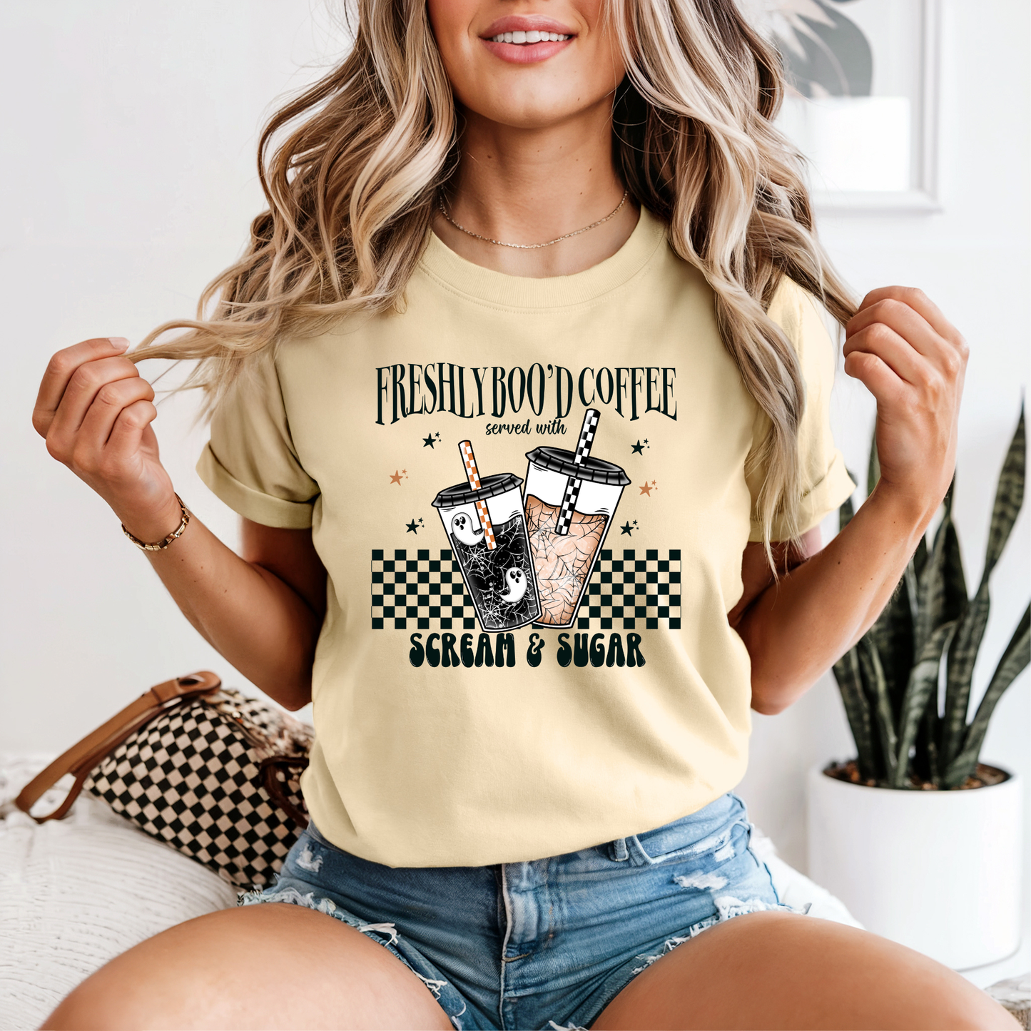 *NEW* FRESHLY BOO'D COFFEE CC SHIRT