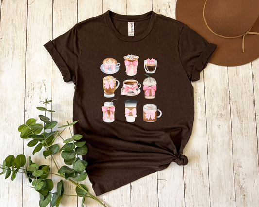 *NEW* COFFEE AND BOWS SHIRT