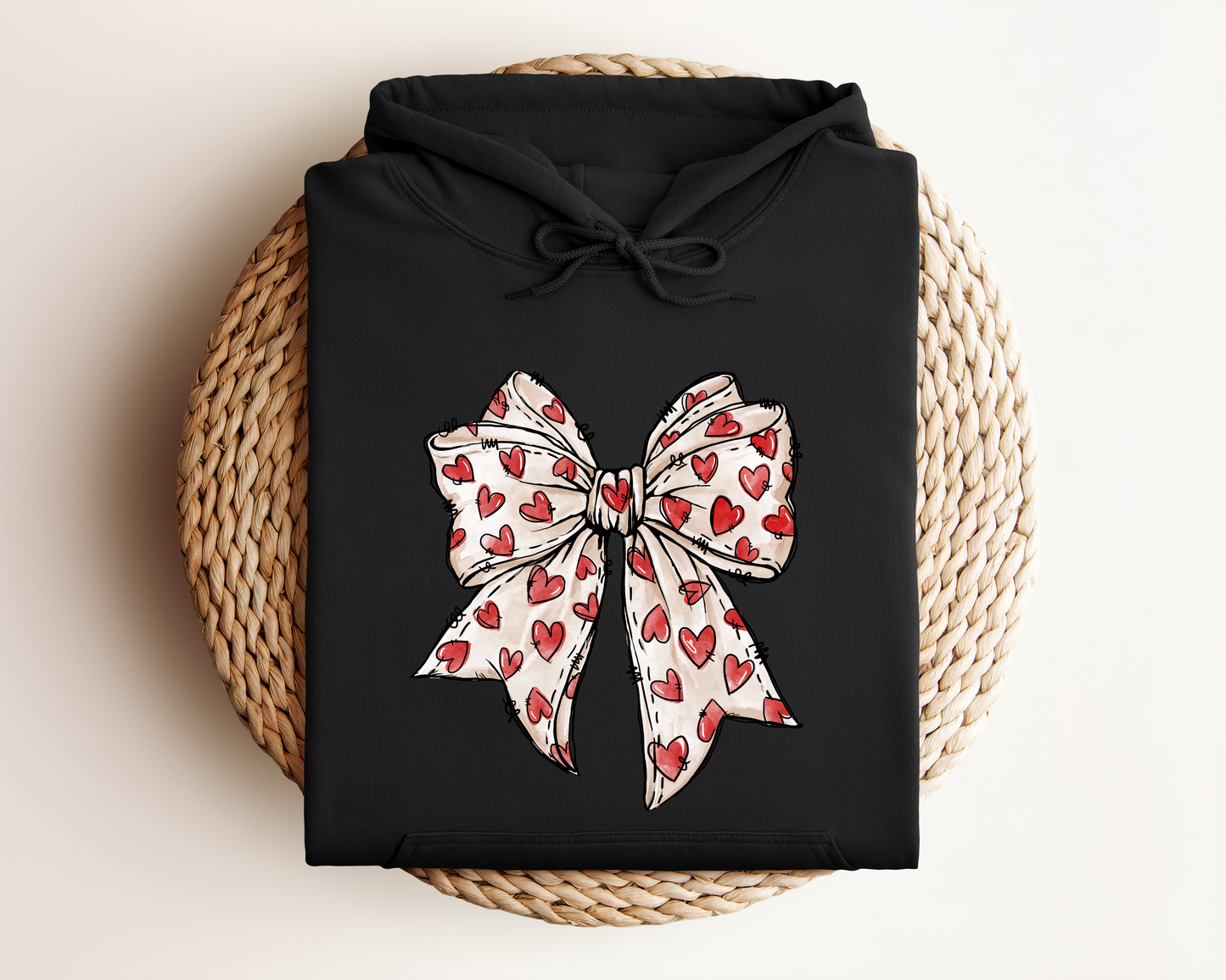 VALENTINE BOW HOODIE