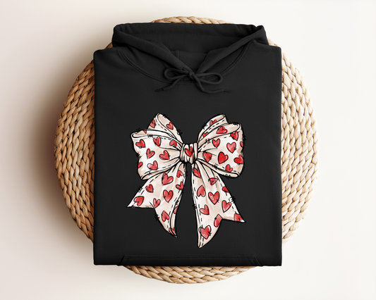 VALENTINE BOW HOODIE