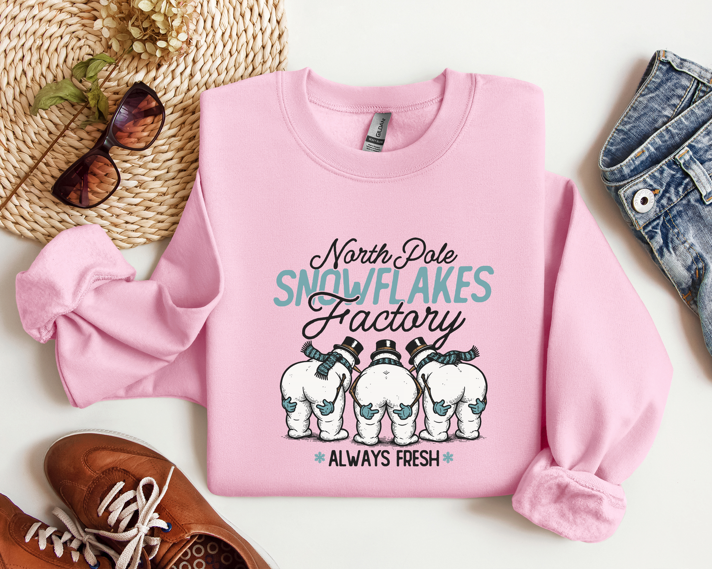 NORTH POLE SNOWFLAKES FACTORY CREW