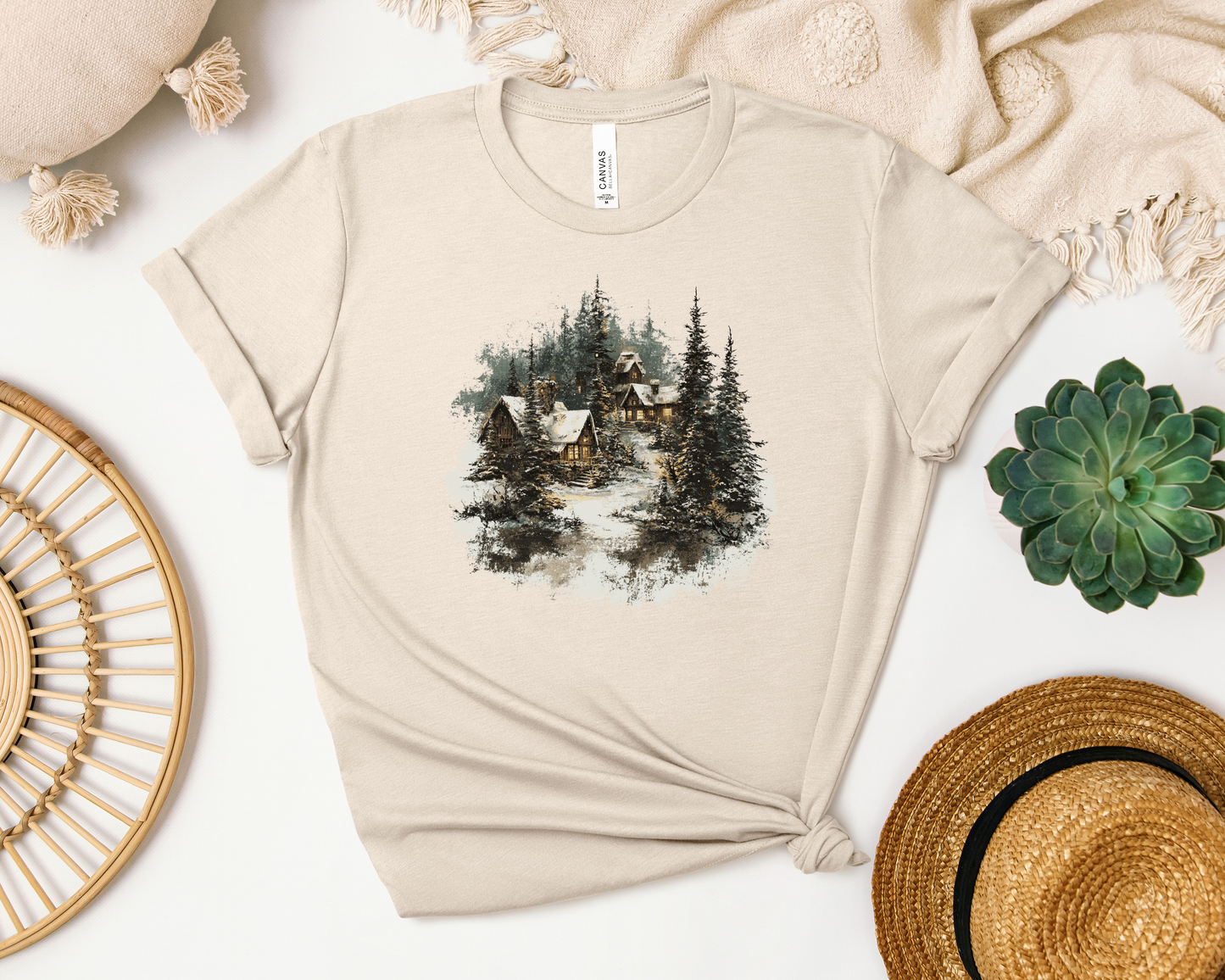 *NEW* VINTAGE WINTER VILLAGE SHIRT