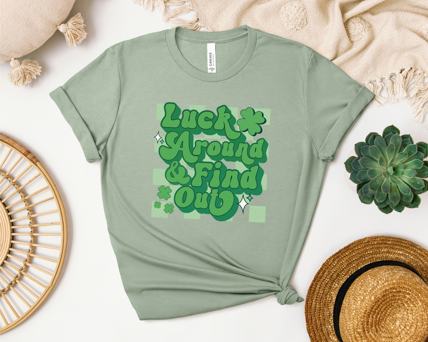 *NEW* LUCK AROUND SHIRT