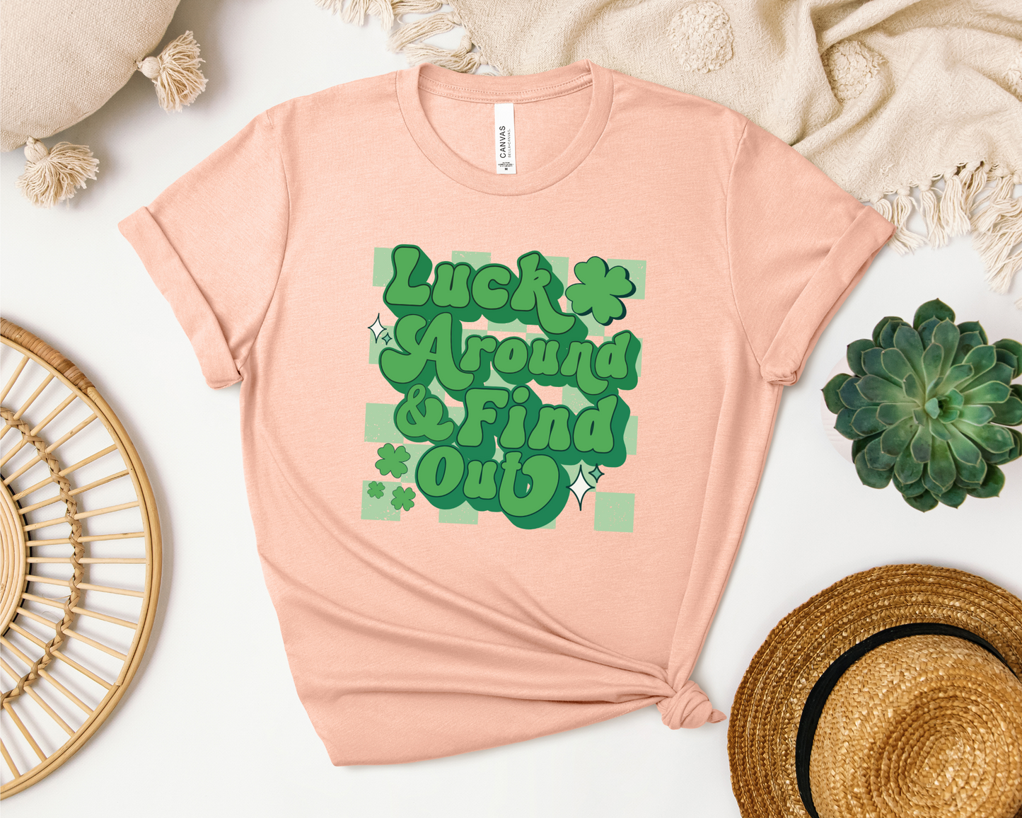 *NEW* LUCK AROUND SHIRT