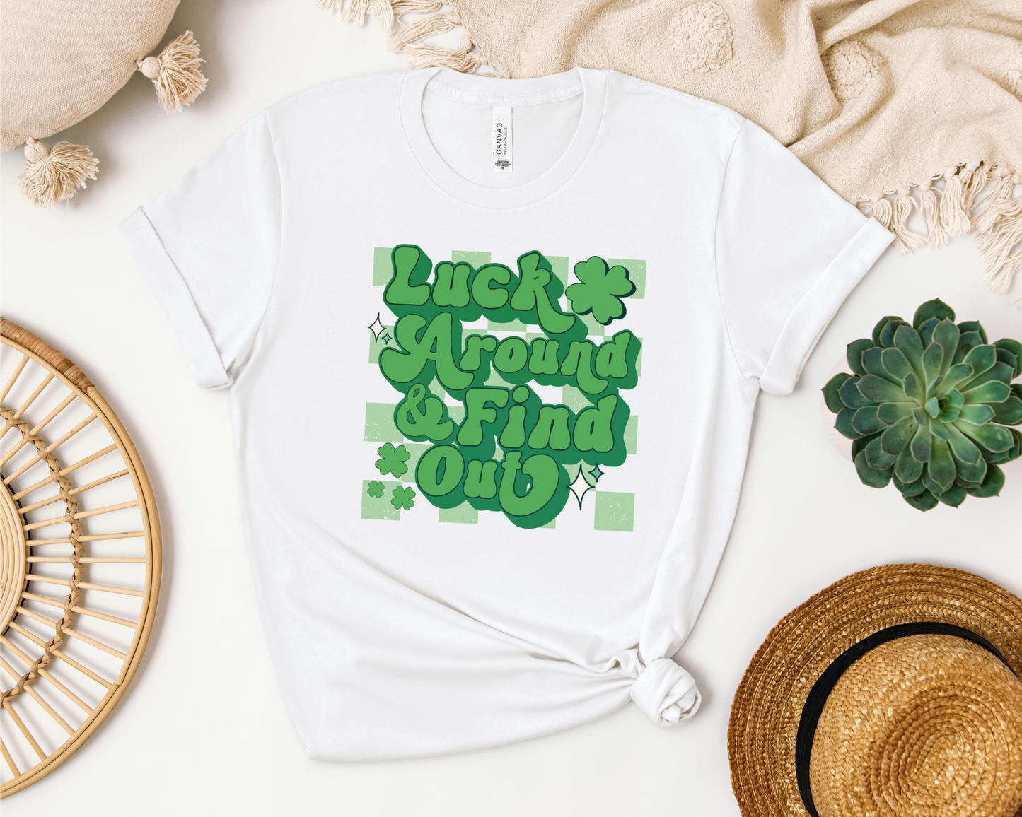 *NEW* LUCK AROUND SHIRT