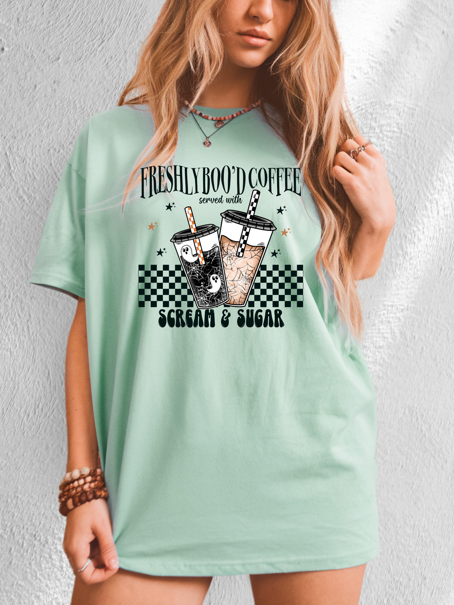 *NEW* FRESHLY BOO'D COFFEE CC SHIRT