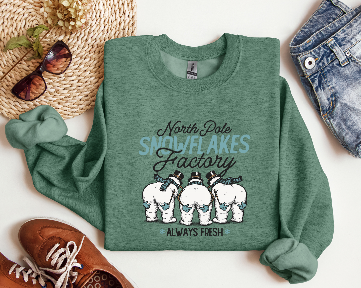 NORTH POLE SNOWFLAKES FACTORY CREW