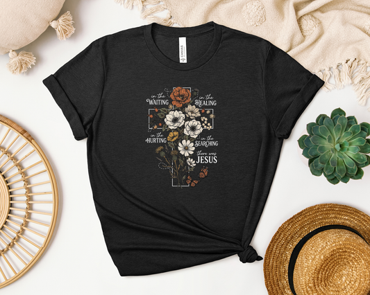 *NEW* FLORAL CROSS SHIRT